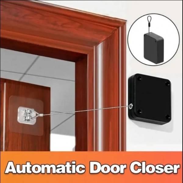 Punch Free Automatic Door Closer