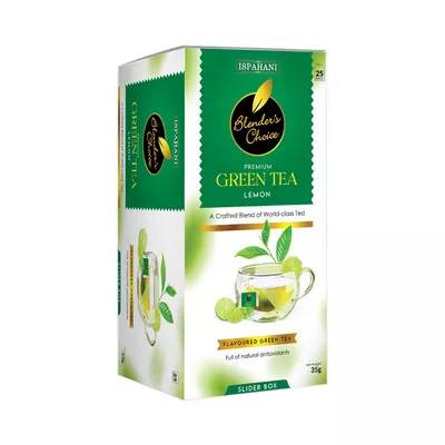 Ispahani Blender's Choice Premium Green Tea Lemon 25 pcs
